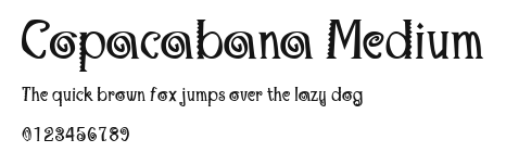 Copacabana Medium Preview