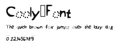Cooly_Font Preview