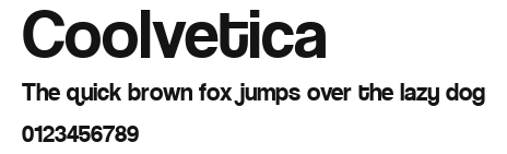 Coolvetica Preview