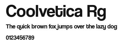Coolvetica Rg Preview