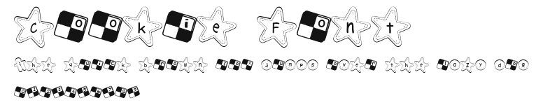 Cookie Font Preview