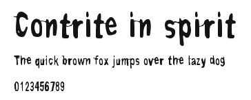 Contrite in spirit Preview