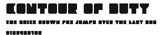 Contour of Duty Preview