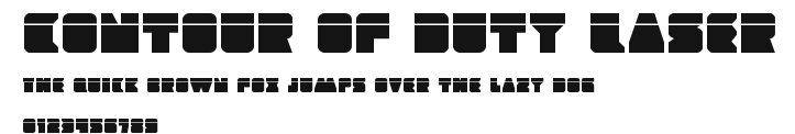 Contour of Duty Laser Preview