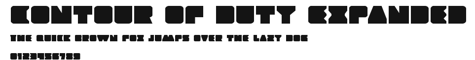 Contour of Duty Expanded Preview
