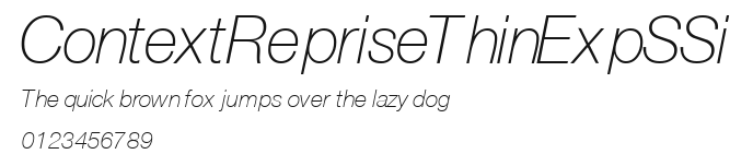 ContextRepriseThinExpSSi Preview