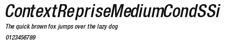 ContextRepriseMediumCondSSi Preview