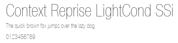 Context Reprise LightCond SSi Preview