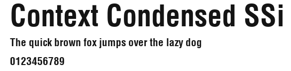 Context Condensed SSi Preview