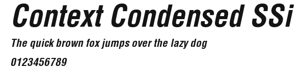 Context Condensed SSi Preview