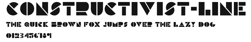 Constructivist-Line Preview