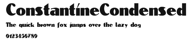 ConstantineCondensed Preview