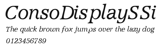 ConsoDisplaySSi Preview