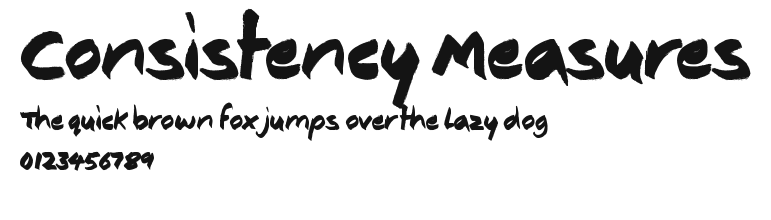 Consistency Measures Preview