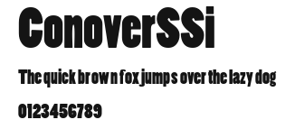 ConoverSSi Preview