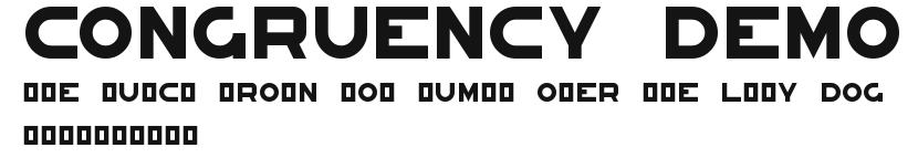 Congruency Demo Preview