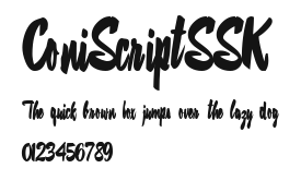 ConiScriptSSK Preview