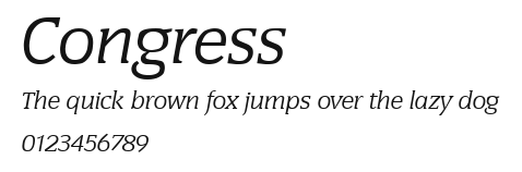Congress Preview