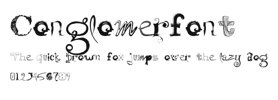 Conglomerfont Preview