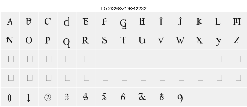 Character Map