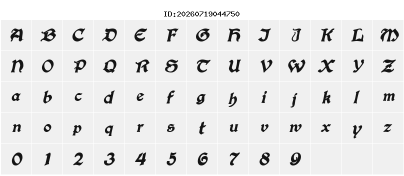 Character Map