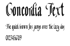 Concordia Text Preview