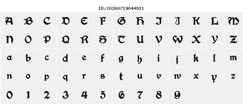 Character Map