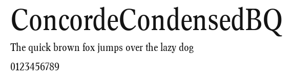 ConcordeCondensedBQ Preview