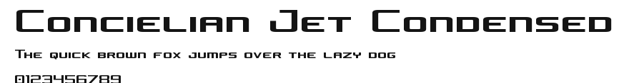 Concielian Jet Condensed Preview