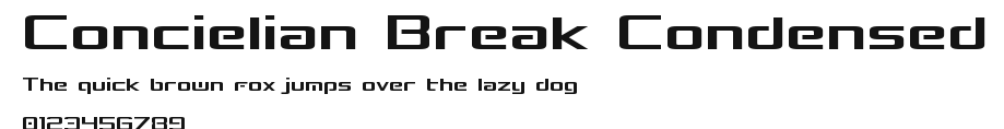 Concielian Break Condensed Preview