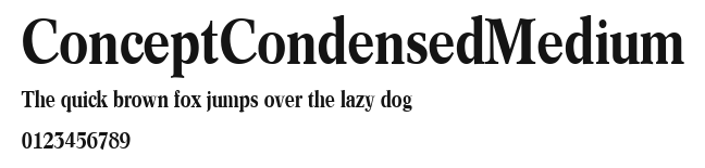 ConceptCondensedMedium Preview