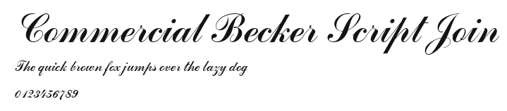 Commercial Becker Script Join Preview