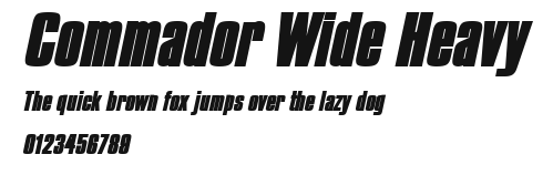 Commador Wide Heavy Preview