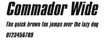 Commador Wide Preview