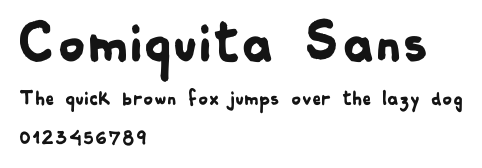 Comiquita Sans Preview