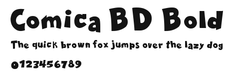 Comica BD Bold Preview
