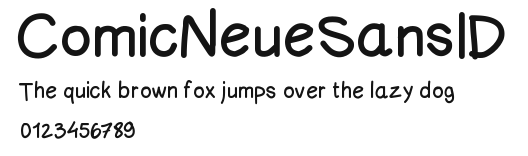 ComicNeueSansID Preview