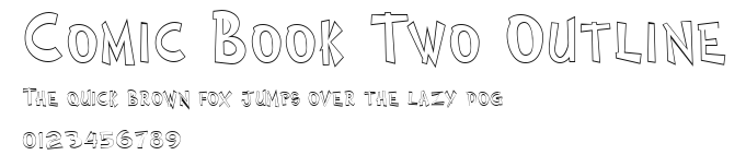 Comic Book Two Outline Preview
