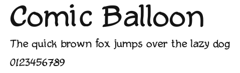Comic Balloon Preview