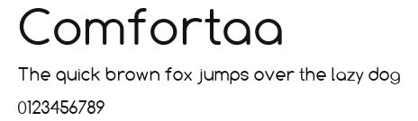 Comfortaa Preview