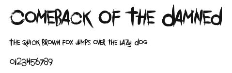 Comeback Of The Damned Preview