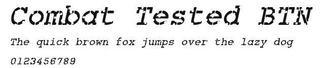 Combat Tested BTN Preview