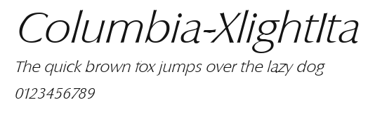 Columbia-XlightIta Preview