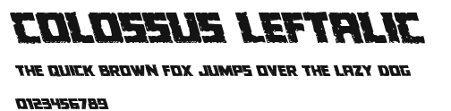Colossus Leftalic Preview