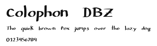 Colophon DBZ.ttf
