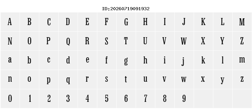 Character Map