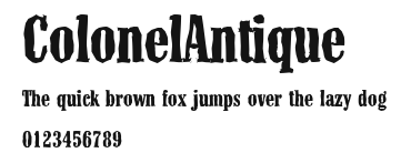 ColonelAntique Preview