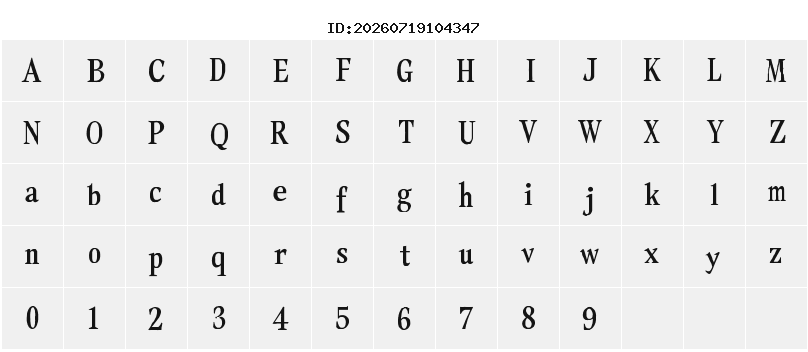 Character Map