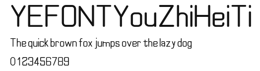 YEFONTYouZhiHeiTi.TTF