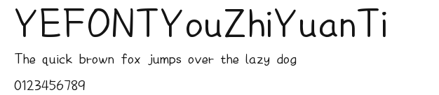 YEFONTYouZhiYuanTi 標準.TTF
